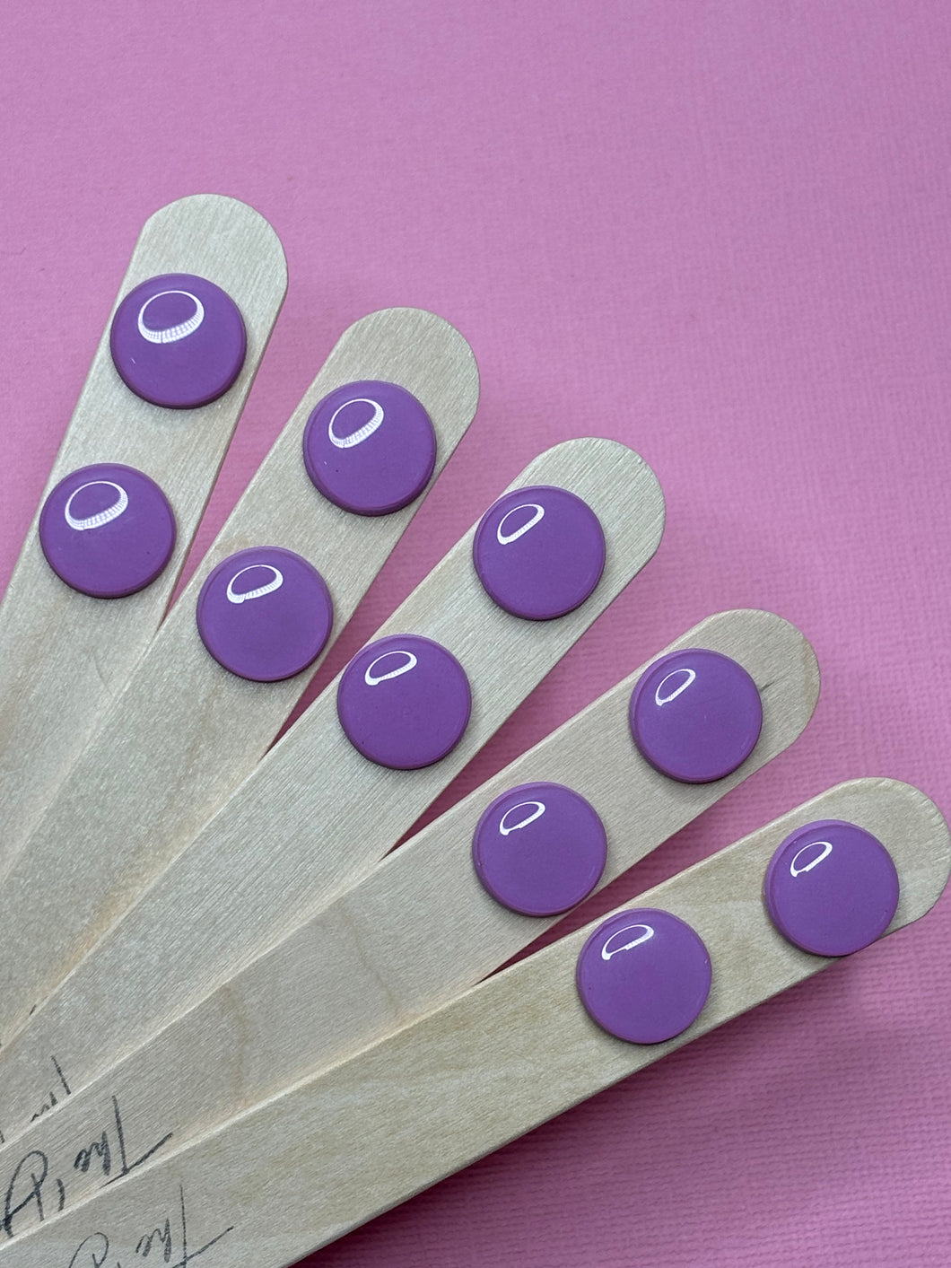 Violet Studs 1.5cm