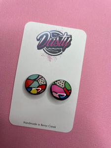 Polly clip on stud 18mm