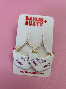 Chicken Dangles Mauve