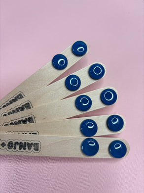 Dusty Navy Studs 15mm