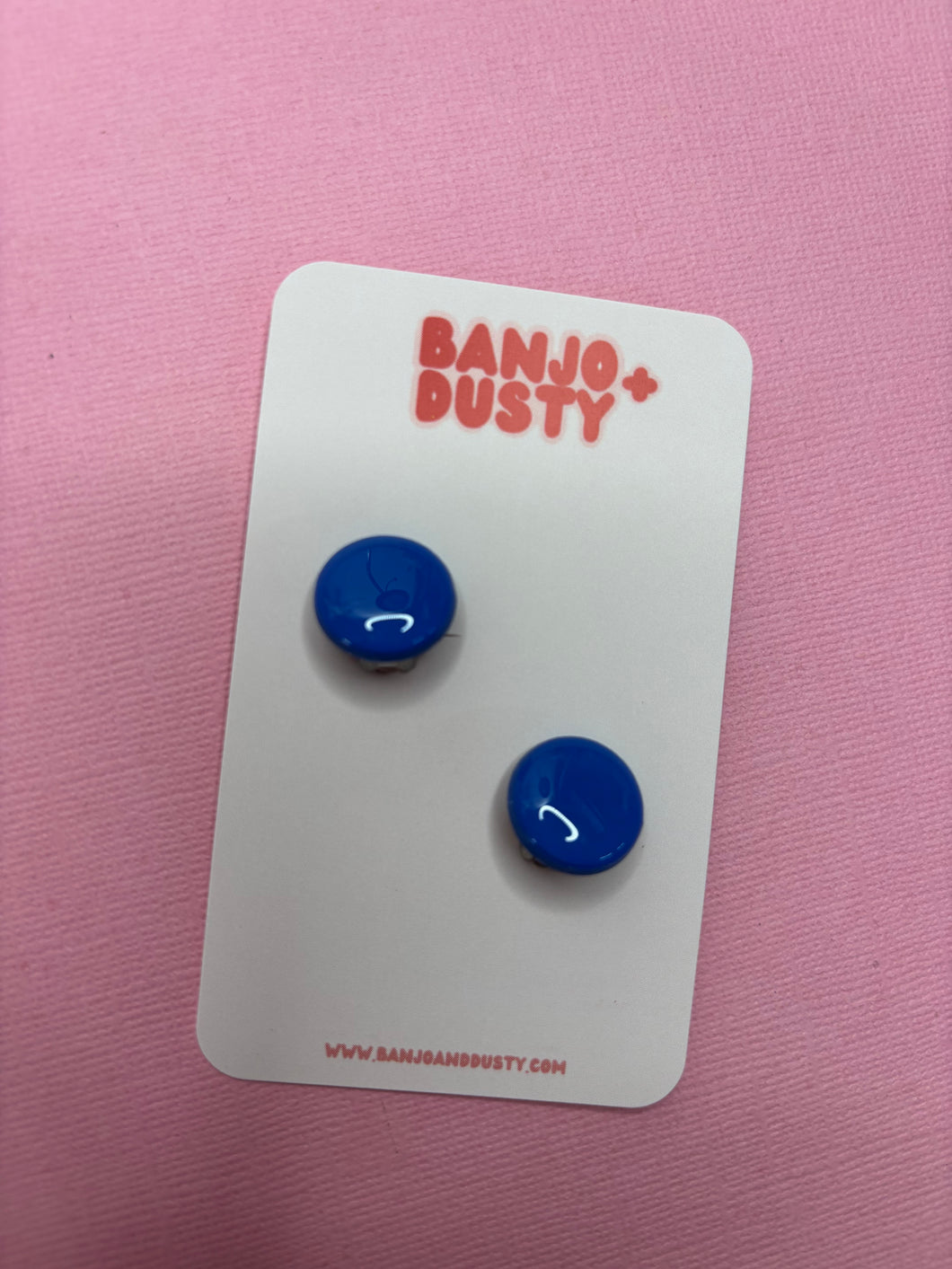 Clip on studs 15mm Cobalt