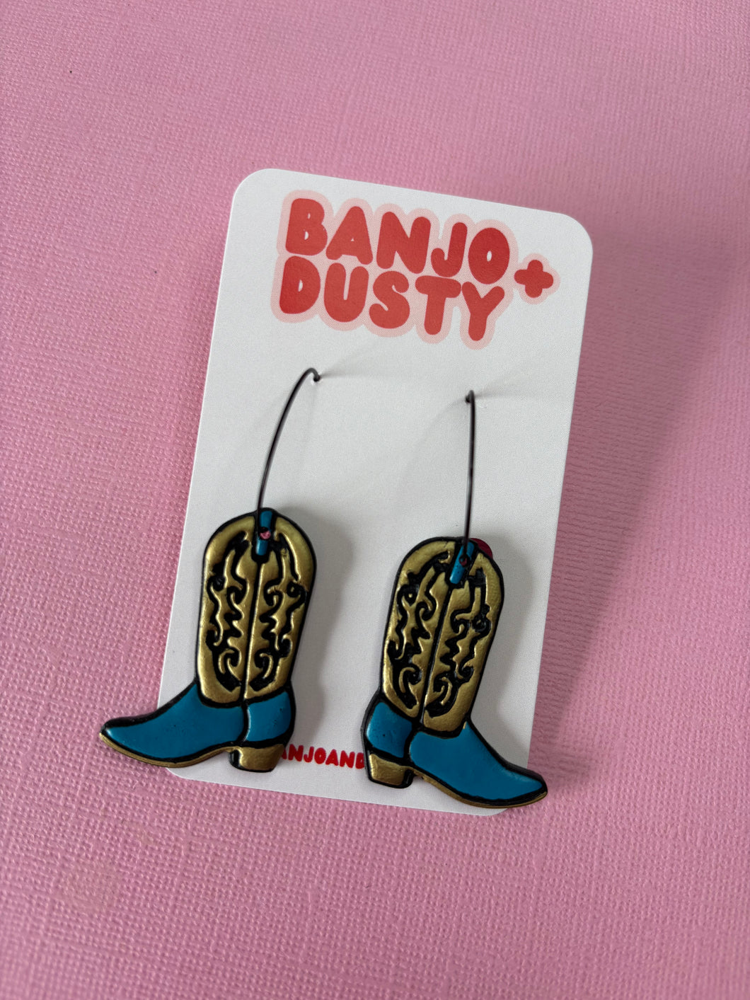 Sally Dangles Kingfisher Blue
