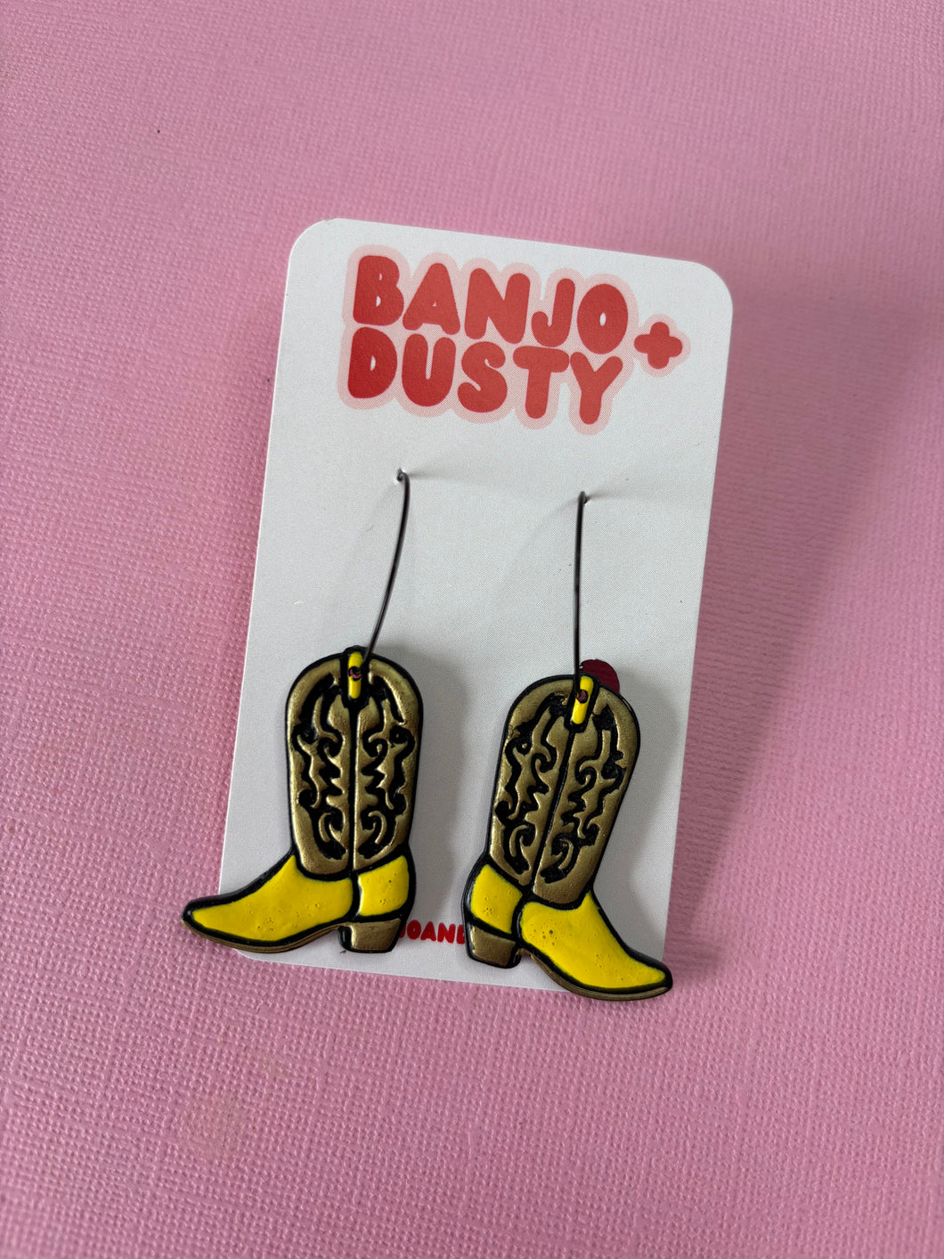 Sally Dangles Bright Yellow