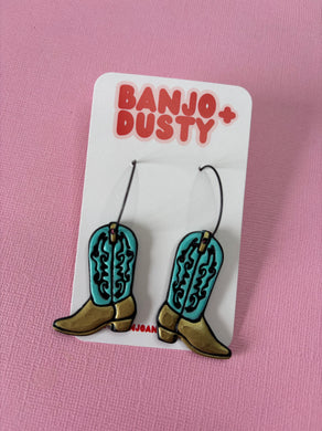 Sally Dangles Aqua