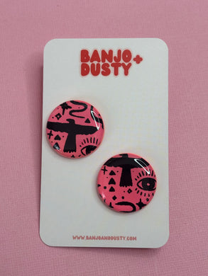 Clara Statement Studs