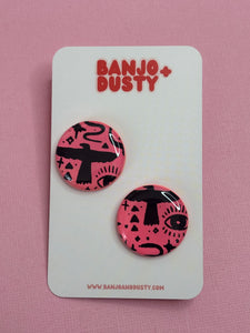 Clara Statement Studs