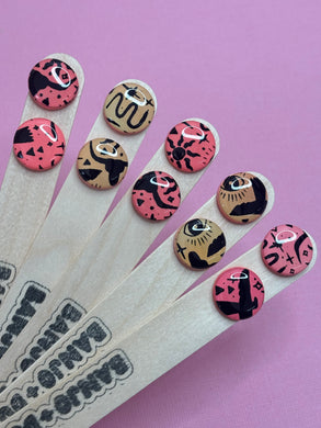 Clara Studs 18mm