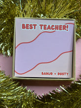 Load image into Gallery viewer, Custom Gift Box Best Teacher